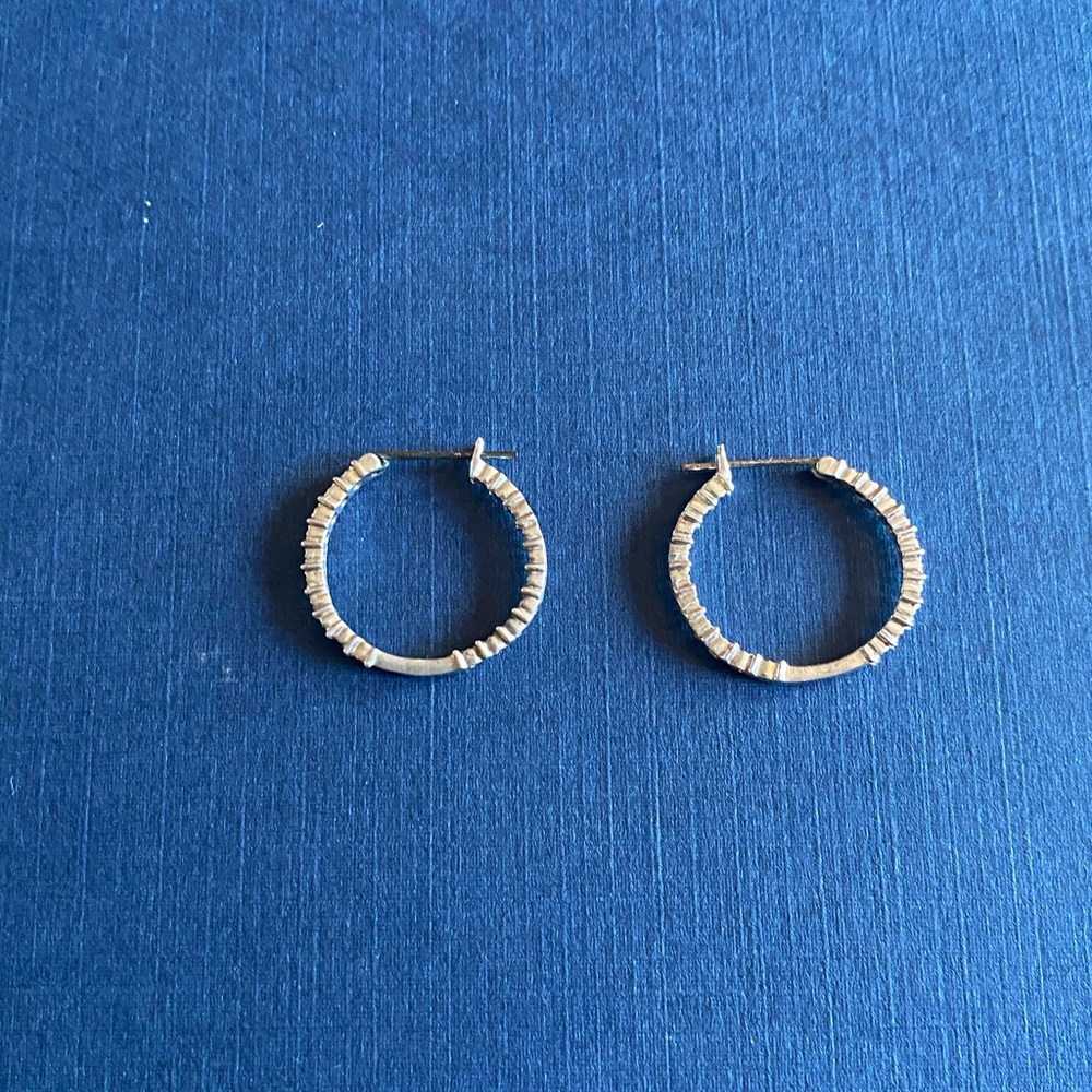 Hoop earrings